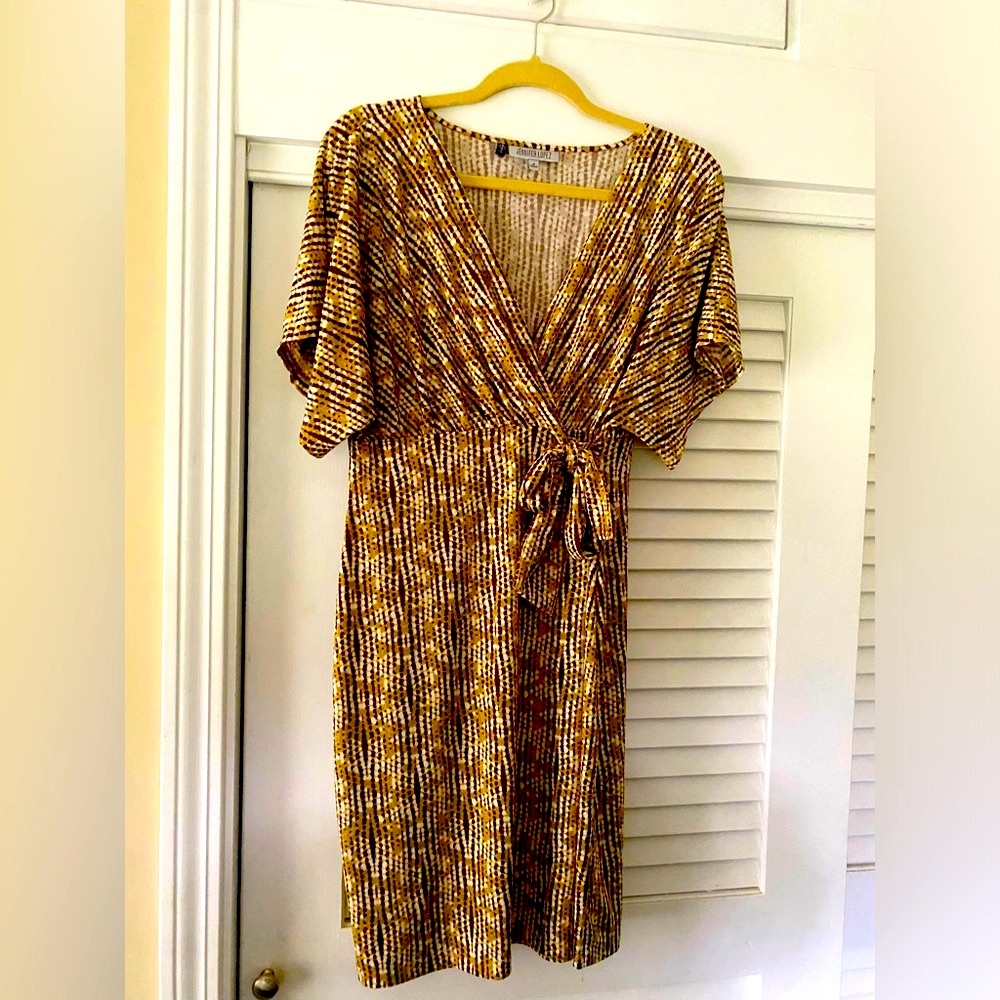 Jennifer Lopez Dress Brown M - Picture 2 of 7